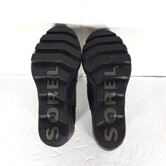 Sorel Women's Joan of ArcticII US5,5 gray Leather Waterproof Wedge Chelsea Boot - Picture 12 of 13